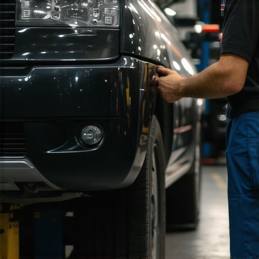 Cutting-edge automotive sensors and AI diagnostics in auto repair environment