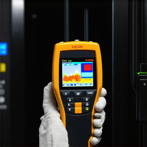 Infrared thermography and laser measurement tools used in brake diagnostics