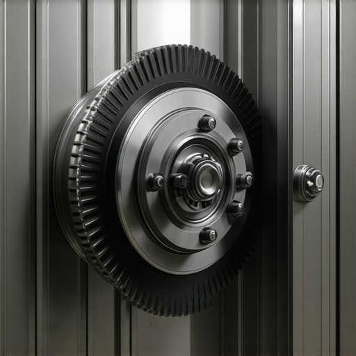 Ultrasonic sensor embedded in brake rotor for wear detection