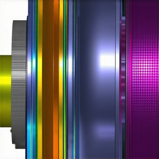 Illustration of composite materials in automotive engines highlighting durability.