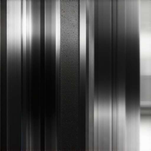 Technician using ultrasonic and thermographic tools to detect microfractures in brake rotors