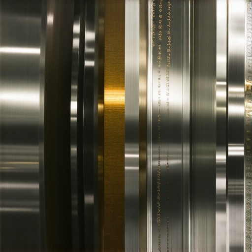 Technician performing ultrasonic testing on brake rotor with specialized equipment