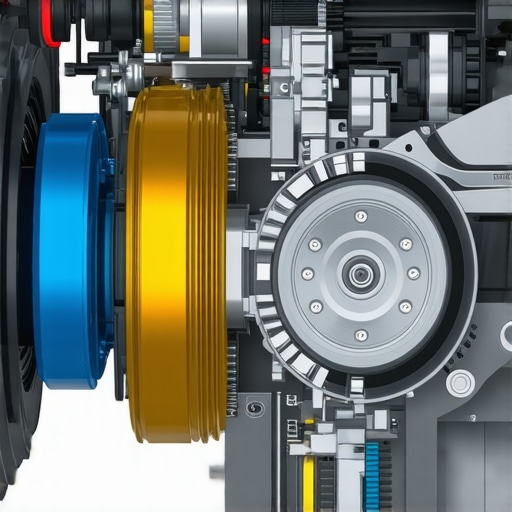 Advanced Brake System with Sensors and Cooling Modern automotive brake system featuring sensors and cooling features for enhanced performance.