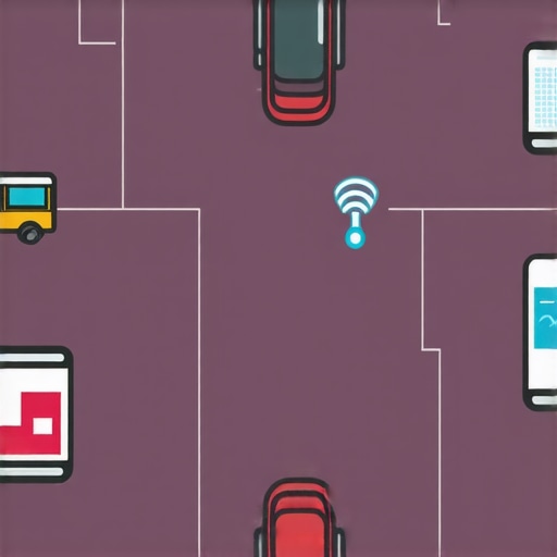 Diagram showing various vehicle sensors connected to a central diagnostic platform for predictive maintenance.