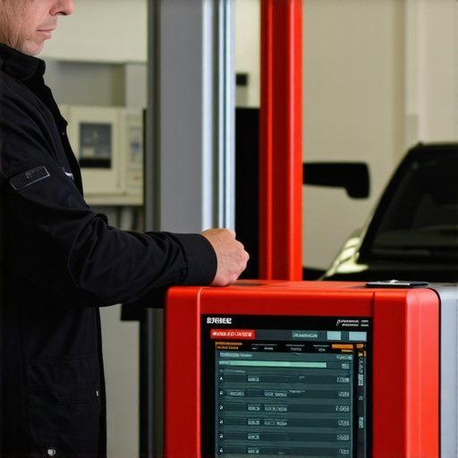 Next-Generation Brake Diagnostics Equipment Advanced automotive diagnostic devices analyzing brake system data.