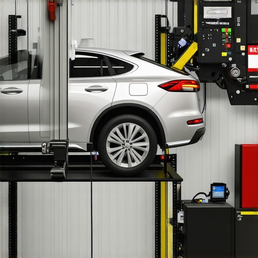 Cutting-edge sensors and diagnostic equipment demonstrating sensor fusion technology in vehicle repair