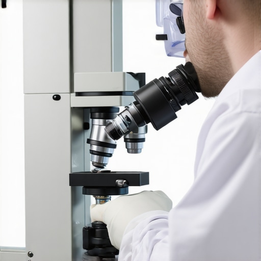 Laboratory equipment analyzing brake fluid samples for corrosion and wear