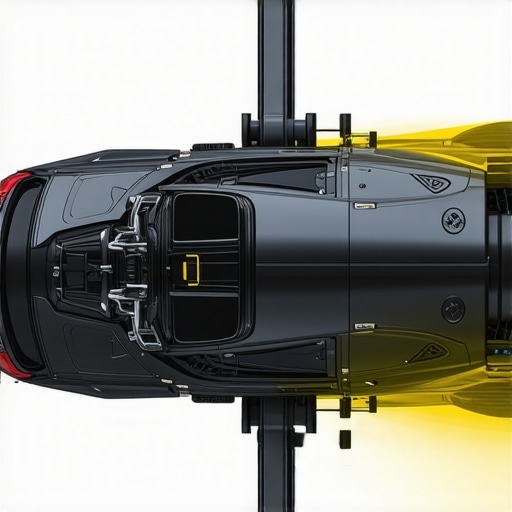 Illustration of AI-driven automotive diagnostic tools and digital twin models for predictive maintenance.