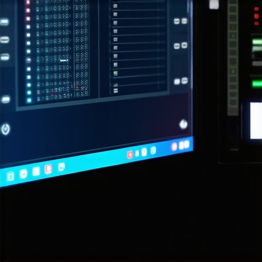 Sophisticated automotive diagnostic screen displaying ECU firmware and sensor calibration information.