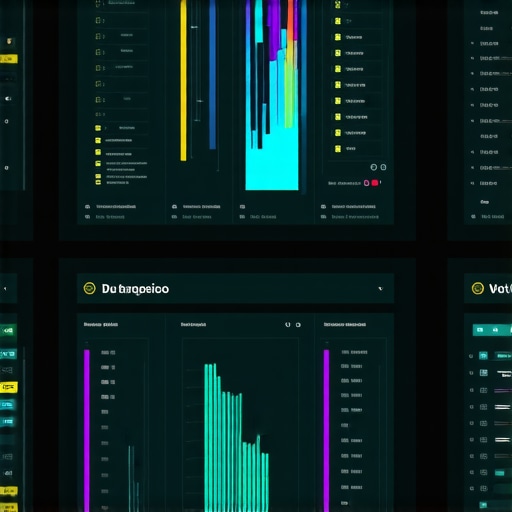 Close-up of a modern automotive diagnostic interface showing detailed vehicle diagnostics
