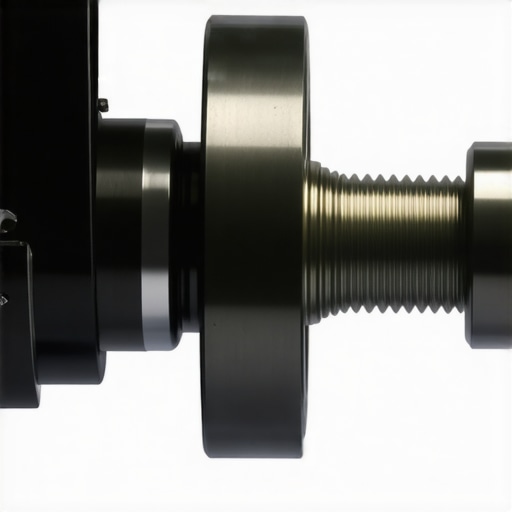 Ultrasonic Brake Caliper Inspection Technician performing ultrasonic piston inspection on brake caliper