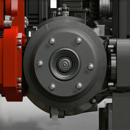 Detailed diagram showing electronic sensors and calibration points in a modern vehicle brake system.