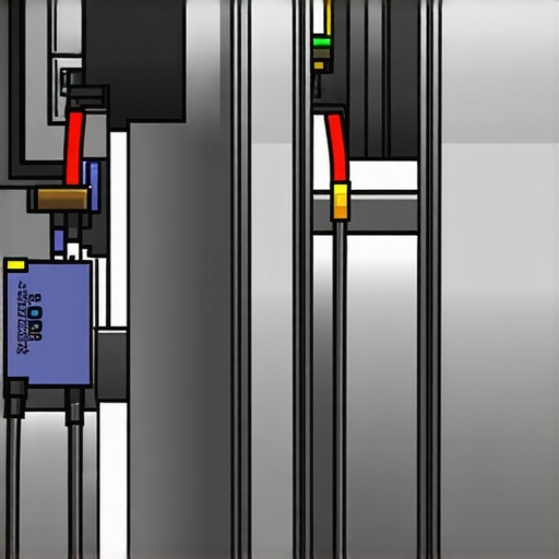 Diagram showing calibration points on electronic brake sensors in a vehicle