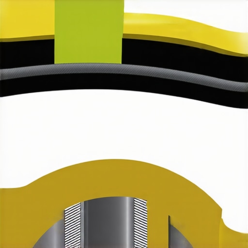 Cutaway view of advanced brake seals featuring nanocomposite layers and integrated sensors for real-time diagnostics.