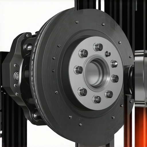 Diagram showing steps in brake system inspection and replacement