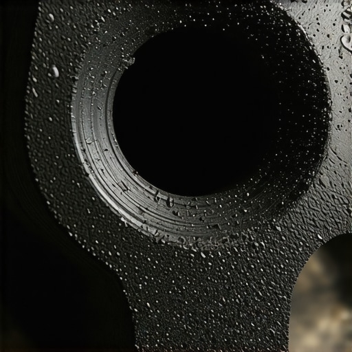 Visual evidence of carbon buildup in an EGR system causing engine pinging.