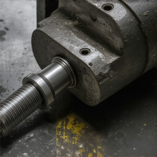 Detailed view of a hydraulic lifter and timing chain tensioner showing signs of wear and oil bleed down.