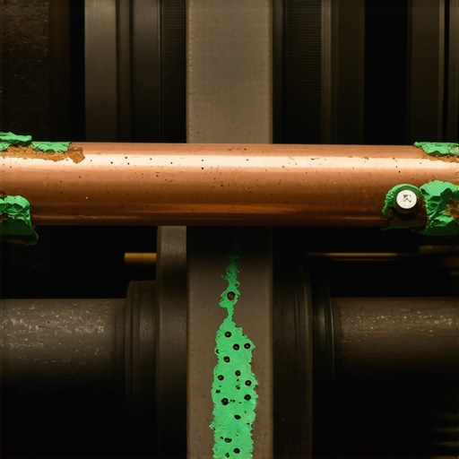 A frayed and oxidized engine ground strap showing signs of electrical resistance and corrosion.