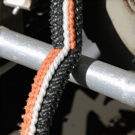 Close up of a damaged and oxidized car ground wire causing electrical problems