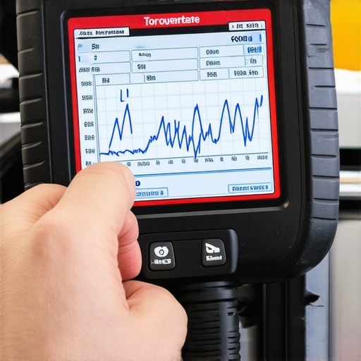 A mechanic uses a scan tool to monitor real-time engine and transmission data to identify shudders.