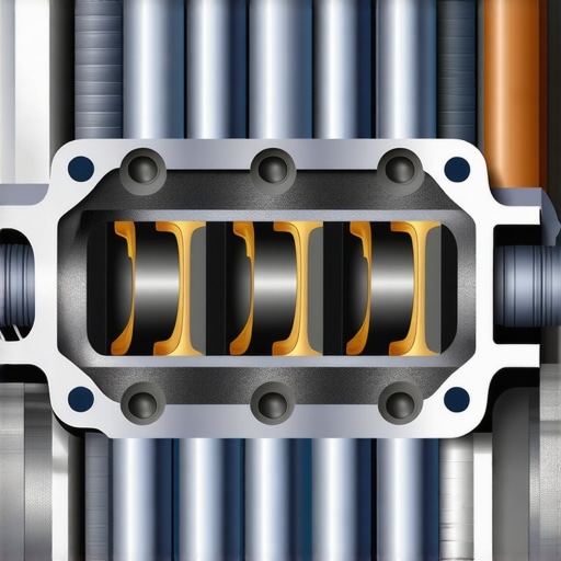 Close up of cylinder head gasket micro leak showing gas escaping into coolant port