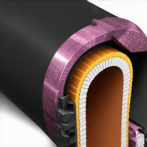 Illustration showing how a collapsed inner liner of a brake hose creates a one-way valve effect.