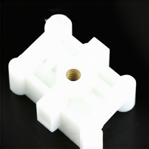 Internal view of a failed blend door actuator gear Close-up of a cracked nylon gear inside a car HVAC actuator unit.