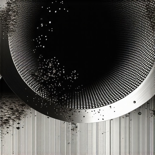 Macro view of a clogged VVT solenoid filter screen showing engine oil sludge buildup.