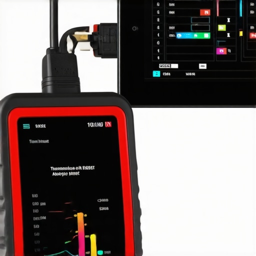 Professional diagnostic scanner clearing transmission adaptive memory to improve shift quality.