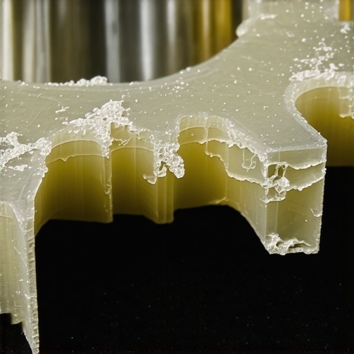 Structural failure of a plastic blend door gear Macro view of broken HVAC actuator gear