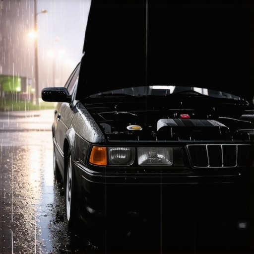 Why Your Car Cranks But Won't Start When It's Raining