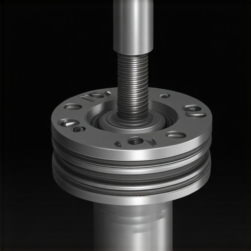 Close up of a transmission accumulator piston showing seal wear that causes hard shifts.