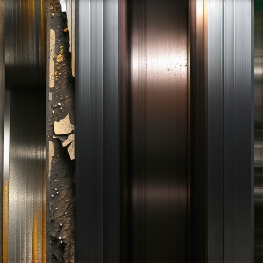 Close up of a rusted intermediate shaft carrier bearing showing mechanical fatigue.